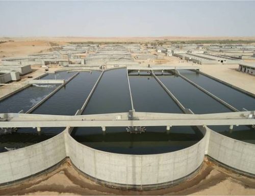 تنفيذ مشاريع الصرف الصحي