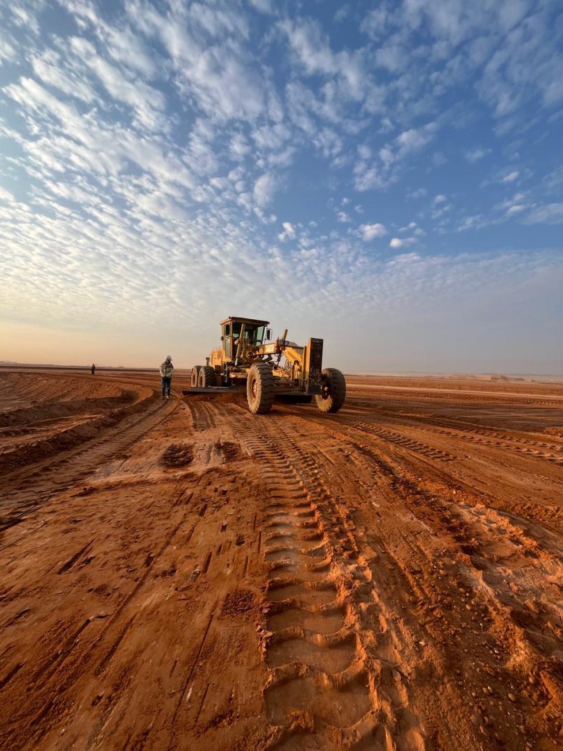 Portfolio: اعمال البنية النحتية البسيطة بمشروع القادسية -4 بمنطقة تبوك